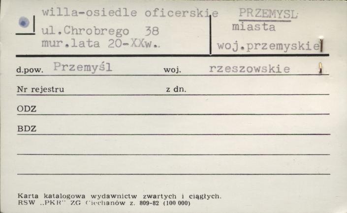 willa - osiedle oficerskie, skan 1