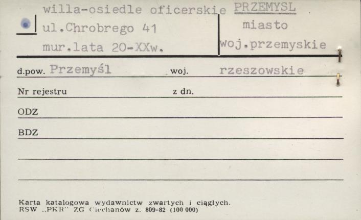 willa - osiedle oficerskie, skan 1