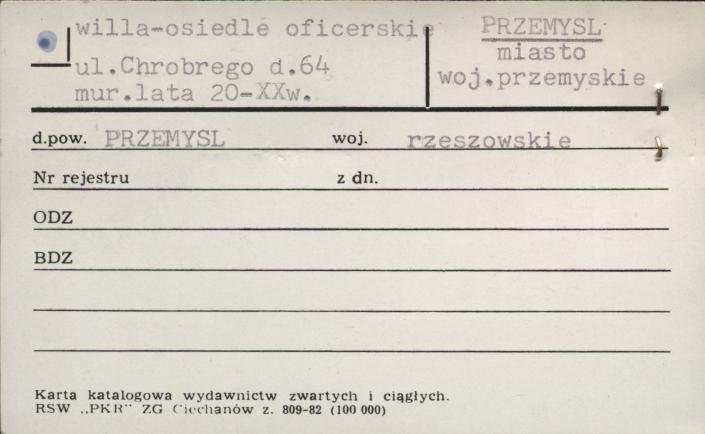 willa - osiedle oficerskie, skan 1