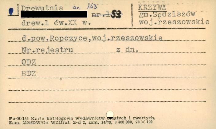 drewutnia, skan 1