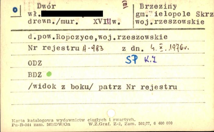 dwór III, skan 1