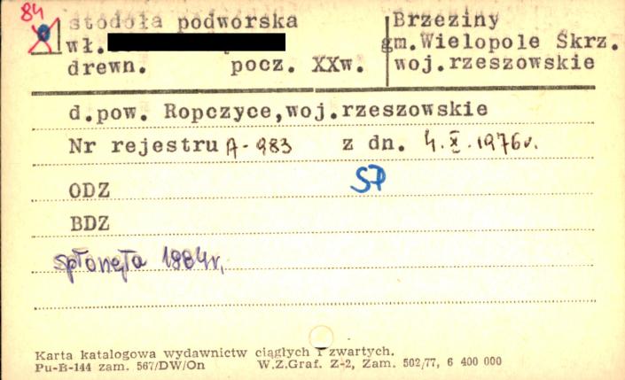 stodoła dworska, skan 1