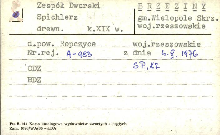 zespół dworski, spichlerz, skan 1