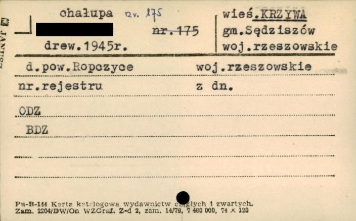 chałupa, skan 1