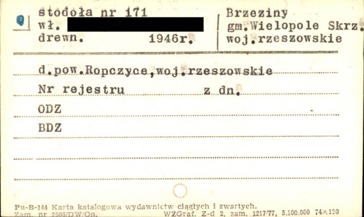 stodoła, skan 1