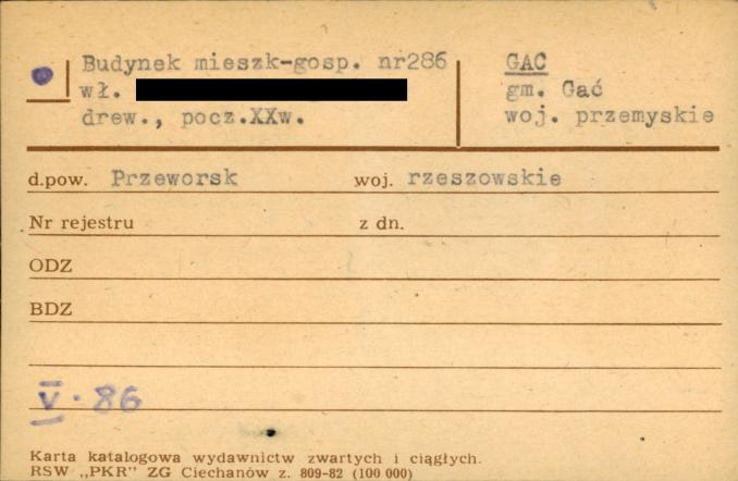 budynek mieszkalno-gospodarczy, skan 1
