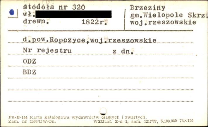 stodoła, skan 1