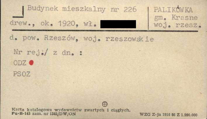 budynek mieszkalny, skan 1