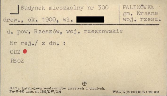 budynek mieszkalny, skan 1