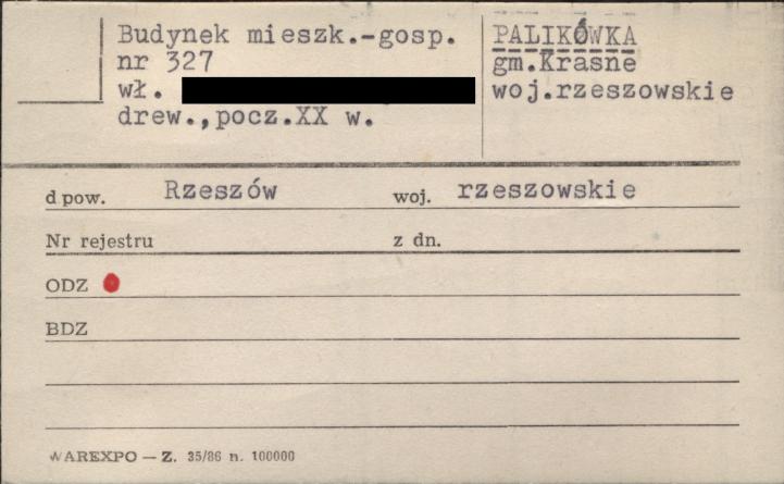 budynek mieszkalno-gospodarczy, skan 1