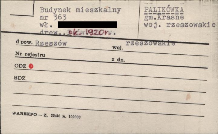 budynek mieszkalny, skan 1
