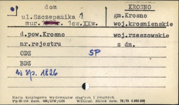 dom, skan 1