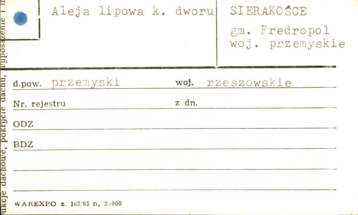 aleja lipowa k. dworu, skan 1