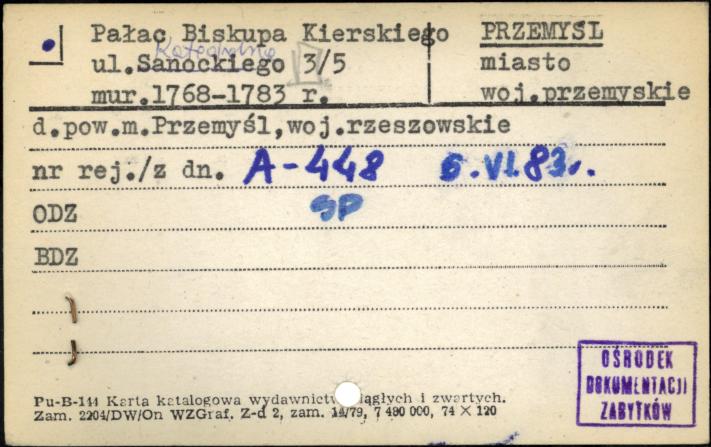 pałac Biskupa Kierskiego, skan 1