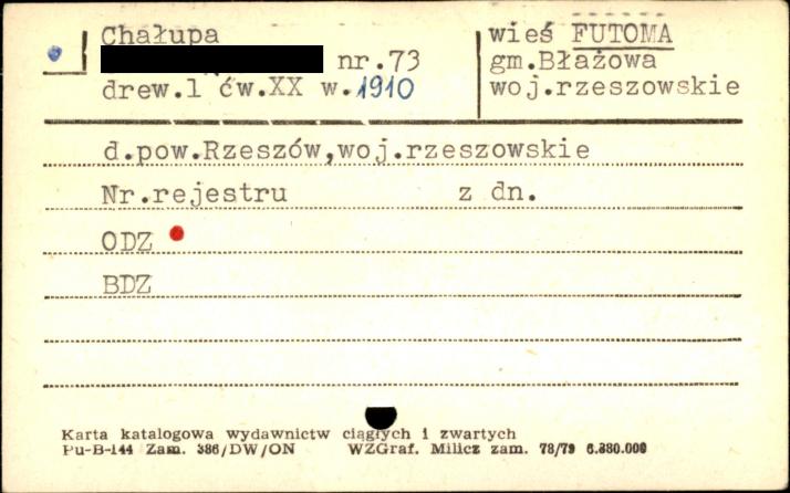 chałupa, skan 1