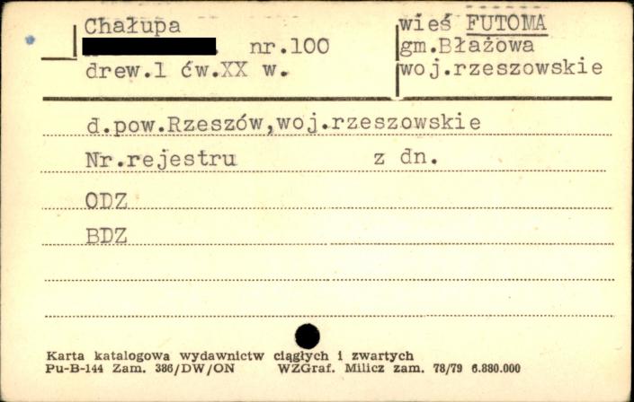 chałupa, skan 1