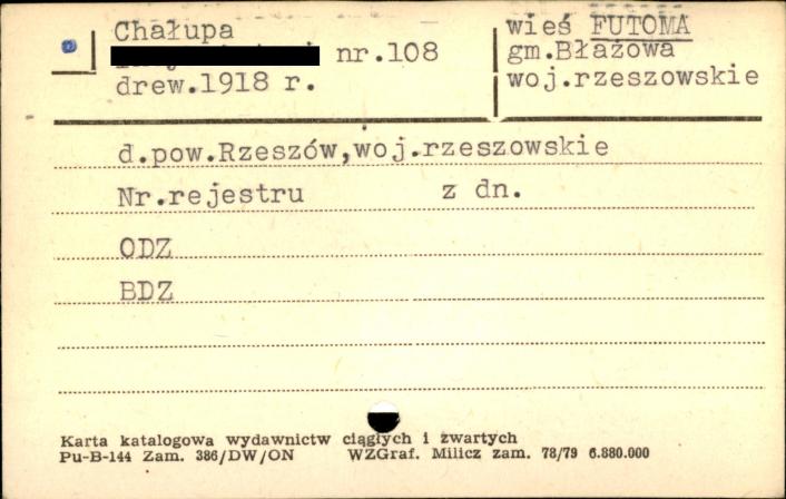 chałupa, skan 1