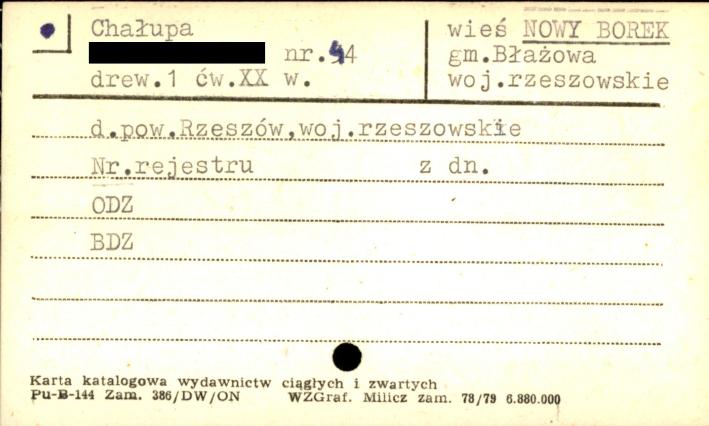 chałupa, skan 1