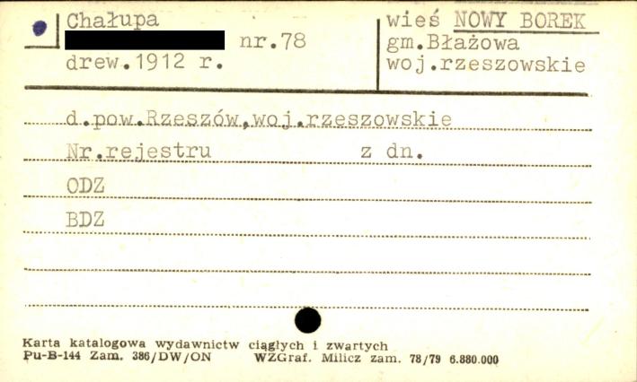 chałupa, skan 1
