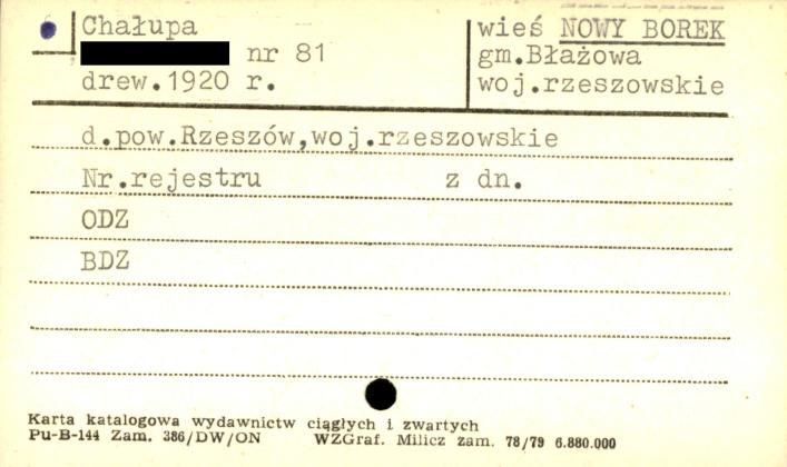 chałupa, skan 1
