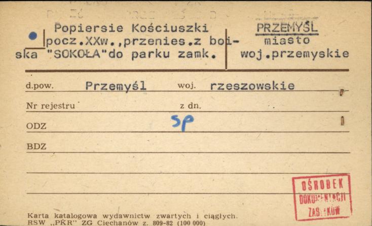 popiersie Kościuszki, skan 1