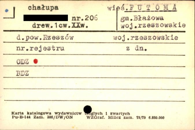 chałupa, skan 1