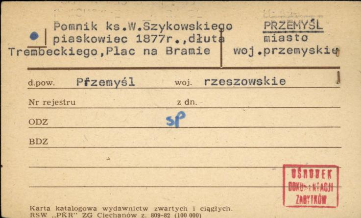 pomnik ks. W. Szykowskiego, skan 1