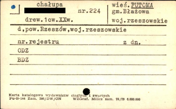 chałupa, skan 1