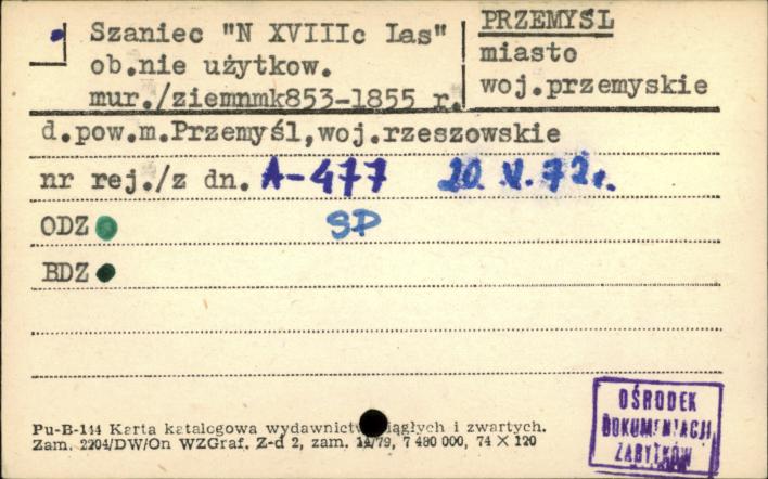 szaniec N XVIIc Las, skan 1
