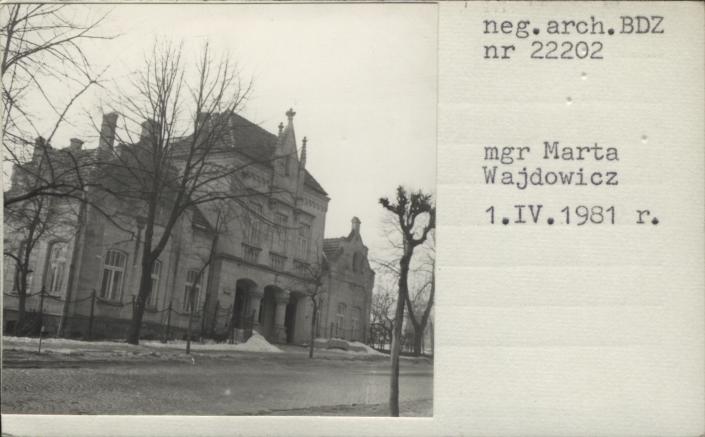 gmach d. Rady Miejskiej, ob. Szkoły Muzycznej, skan 2