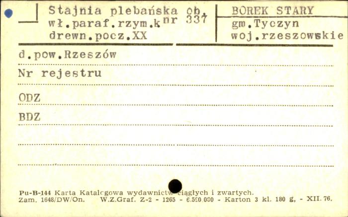 stajnia plebańska, skan 1