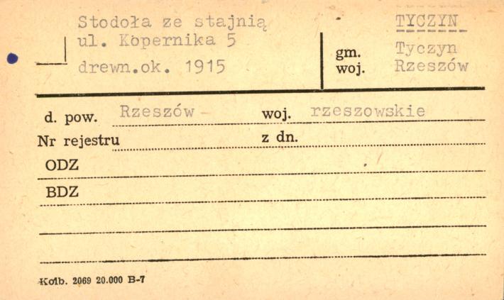 stodoła ze stajnią, skan 1