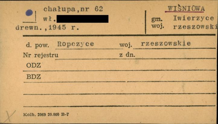 chałupa, skan 1