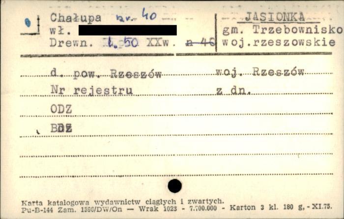 chałupa, skan 1