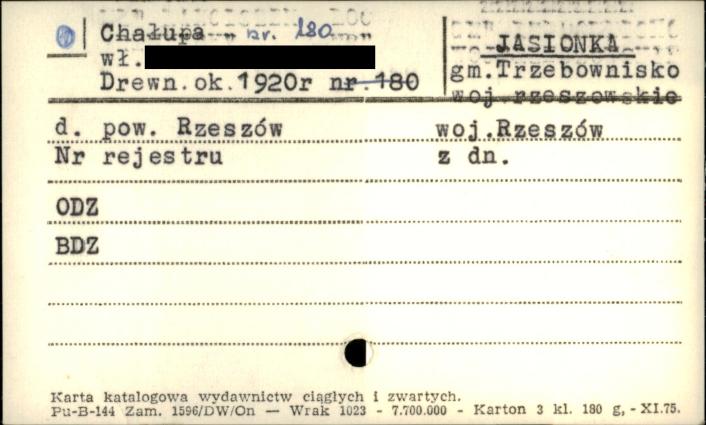 chałupa, skan 1