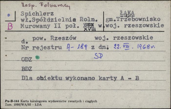 zespół folwarczny, spichlerz, skan 3