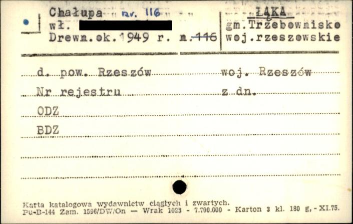 chałupa, skan 1