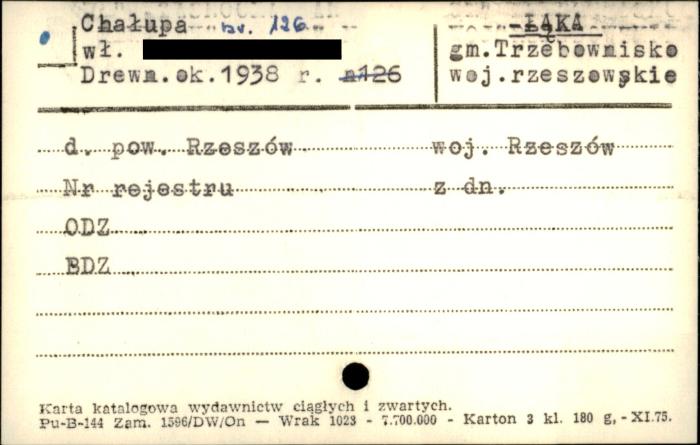 chałupa, skan 1