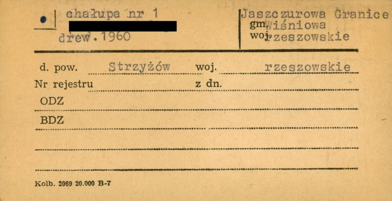 chałupa, skan 1