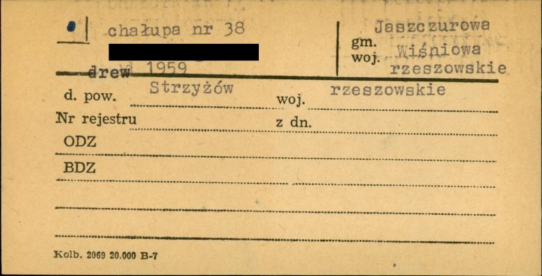 chałupa, skan 1