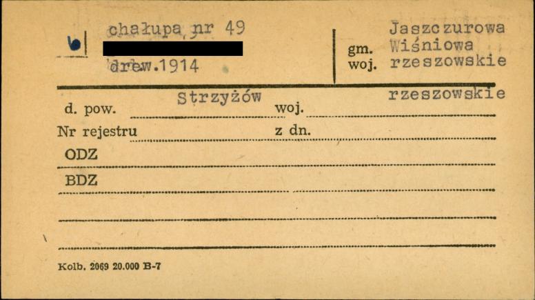 chałupa, skan 1