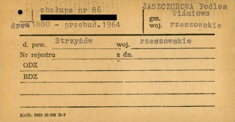 chałupa, skan 1