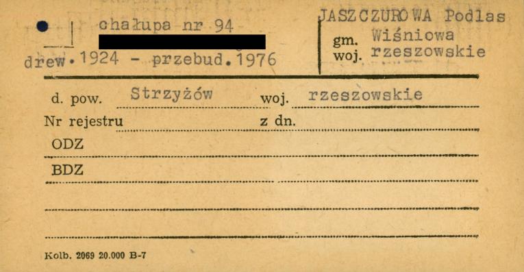 chałupa, skan 1
