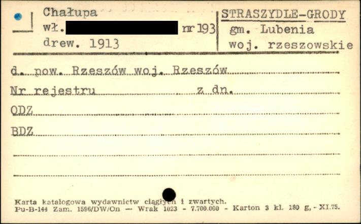 chałupa, skan 1