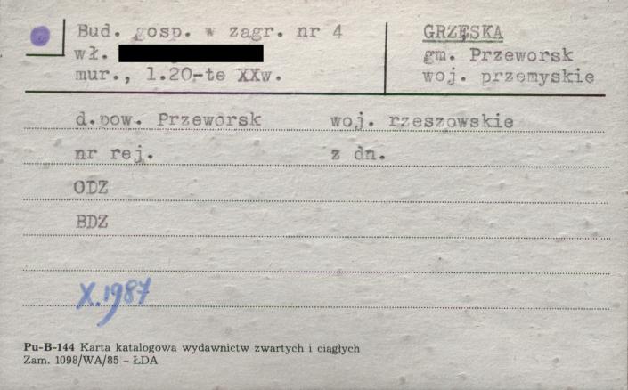 budynek gospodarczy, skan 1