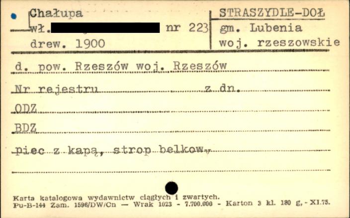 chałupa, skan 1