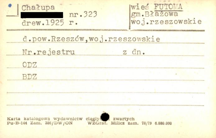 chałupa, skan 1
