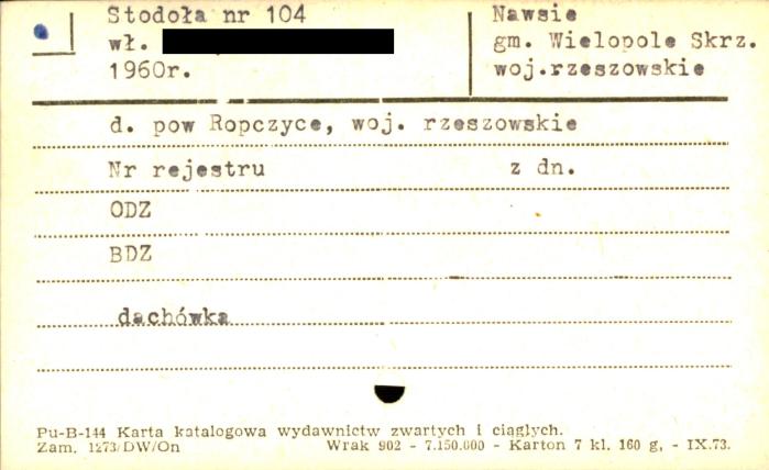 stodoła, skan 1