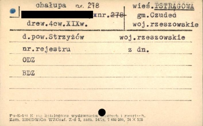 chałupa, skan 1