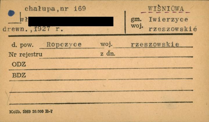 chałupa, skan 1